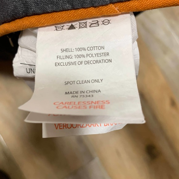 Isaac Mizrahi Fortune Teller Wheel Throw Pillow Halloween Decor Arrow Spins 18" - Picture 11 of 12